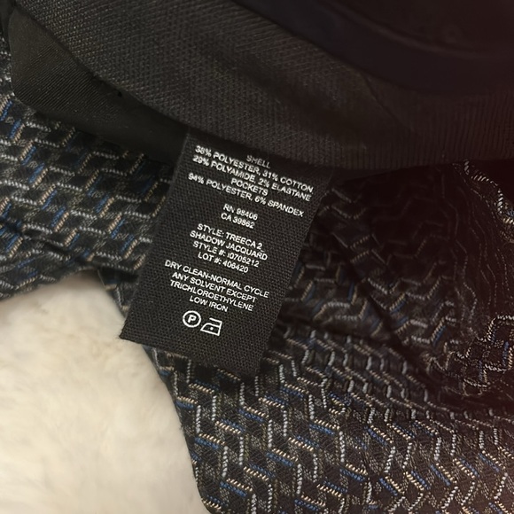 Theory Treeca 2 Shadow Jacquard Pants - Picture 10 of 10